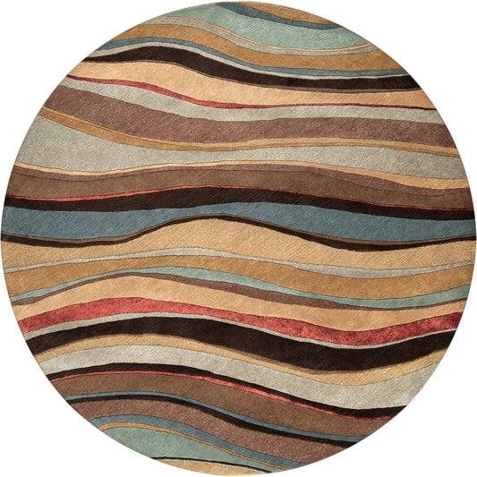 Artist Studio Rug - 1143 by Surya in multi. Made from 100% new zealand wool in a unique style.