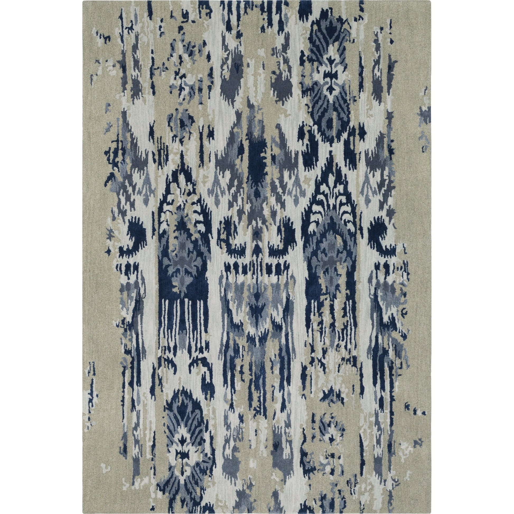 ART-242 Rug by Surya in gray, navy, denim, sage, light gray. Made from 100% new zealand wool in a unique style.