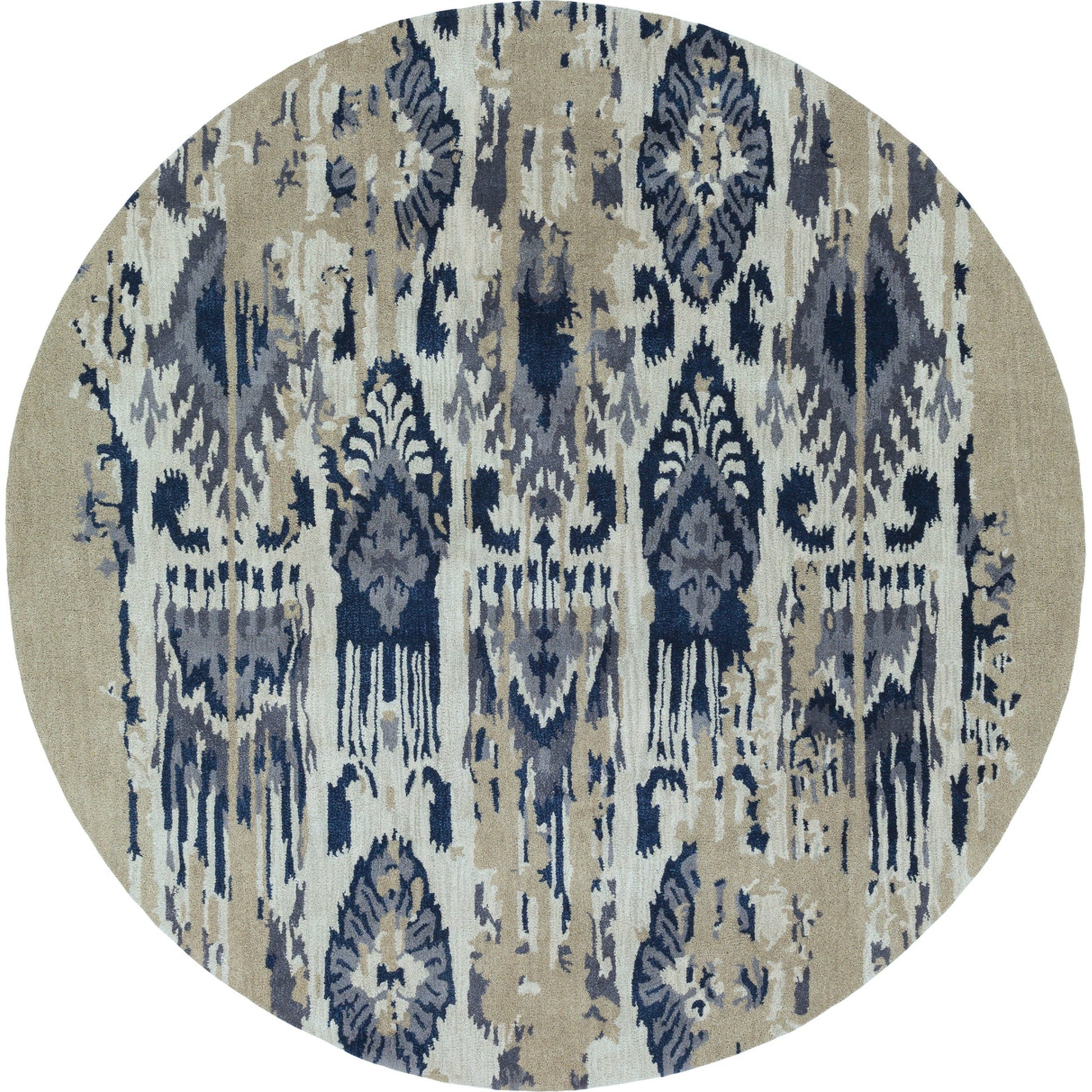 ART-242 Rug by Surya in gray, navy, denim, sage, light gray. Made from 100% new zealand wool in a unique style.