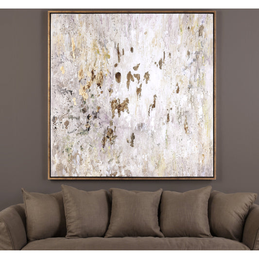 Golden Raindrops by Uttermost in multi. Made from firwood, fiber canvas, pu leather in a modern style.