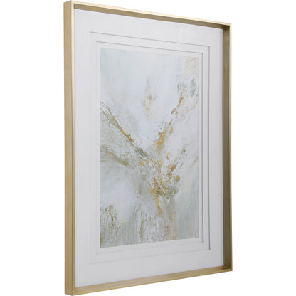 Ethos Framed Abstract Print by Uttermost in multi. Made from pine, glass, mdf, paper in a transitional style.