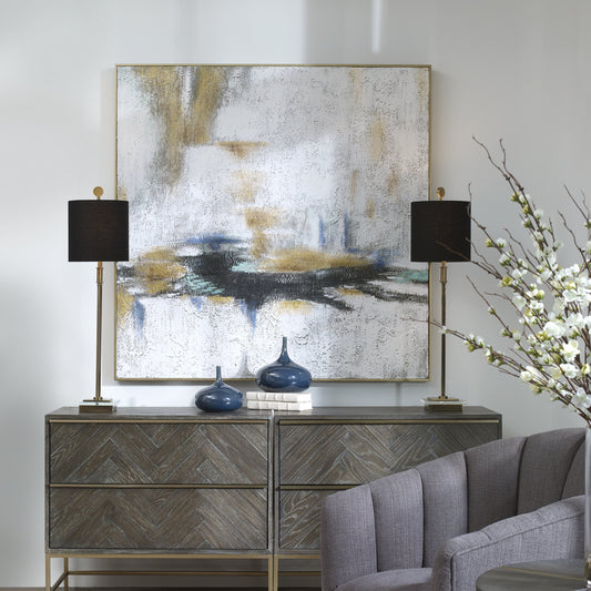 Eclipse by Uttermost in multi. Made from firwood, fiber canvas, pu leather in a modern style.