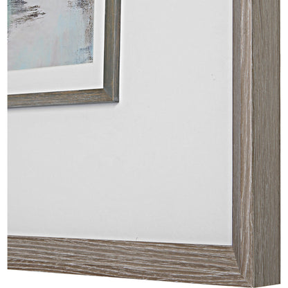 Morning Lake by Uttermost in multi. Made from pine, glass, mdf, paper in a transitional style.