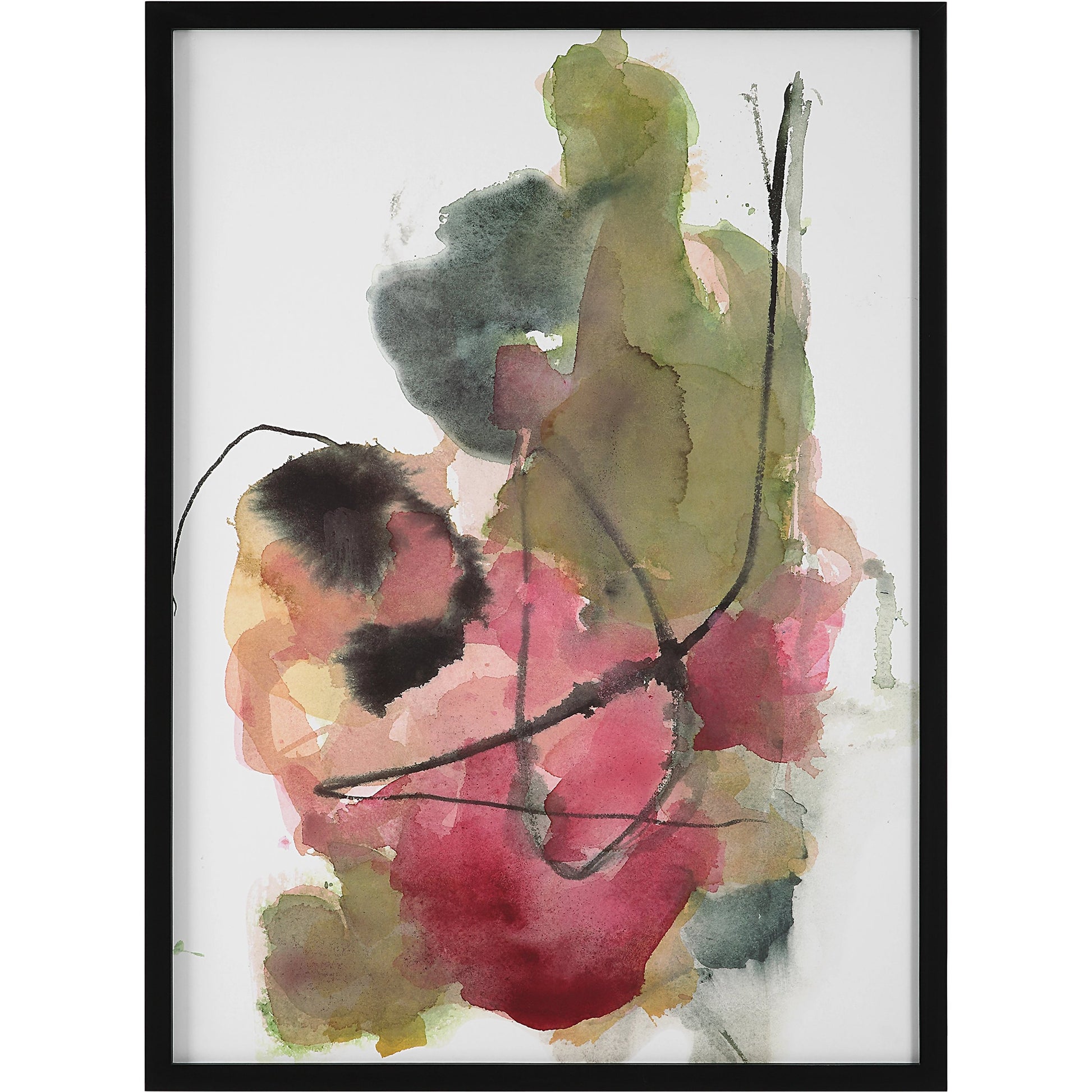 Euphoria Abstract Art Print by Uttermost in multi. Made from pine, mdf, paper in a modern style.