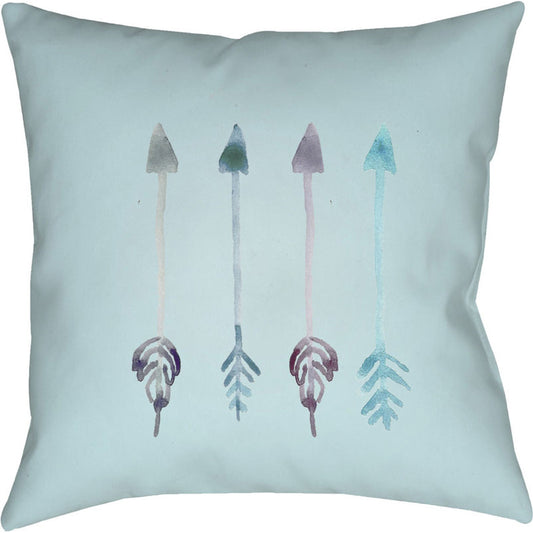 Arrows Pillow - 16031 by Livabliss. Made from front: 100% polyester, back: 100% polyester in a eclectic & global style.