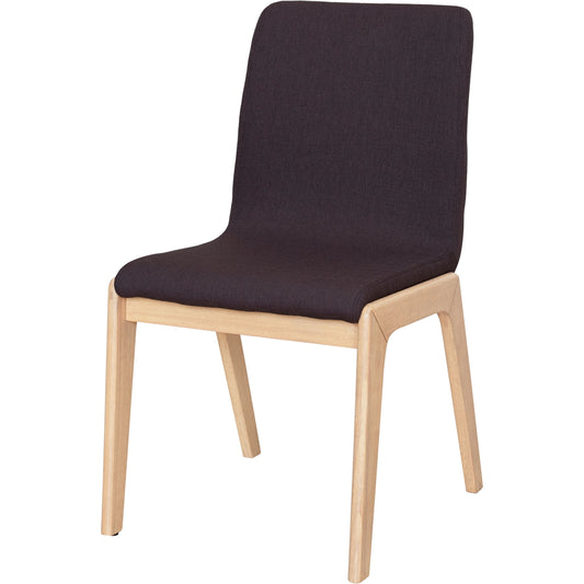 Arizona Dining Chair by LH Imports. Made from solid rubbewood, laminated veneer lumber, polyester in a modern style.