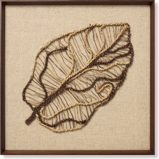 Autum Wall Decor by Loloi in dark brown. Made from wool, jute in a unique style.