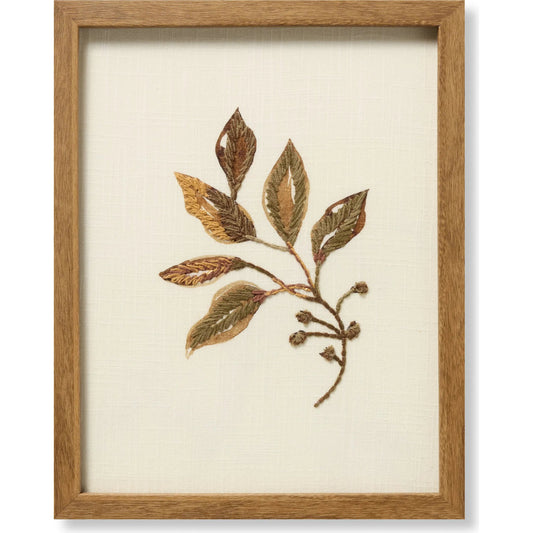 Folia Wall Decor by Loloi in natural. Made from cotton in a unique style.