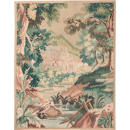 Hidde Wall Decor by Loloi in multi, green. Made from polyester in a unique style.
