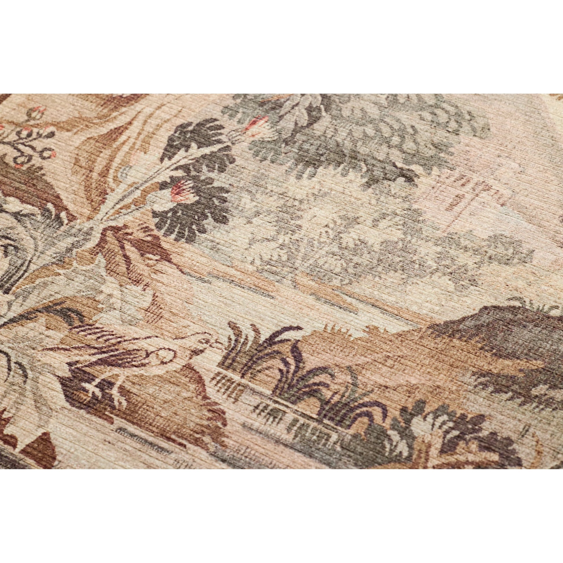 River Wall Decor by Loloi in beige, green. Made from polyester in a unique style.