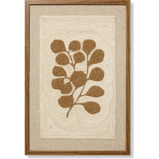 Sprig & Soil by Loloi in brown. Made from wool in a unique style.