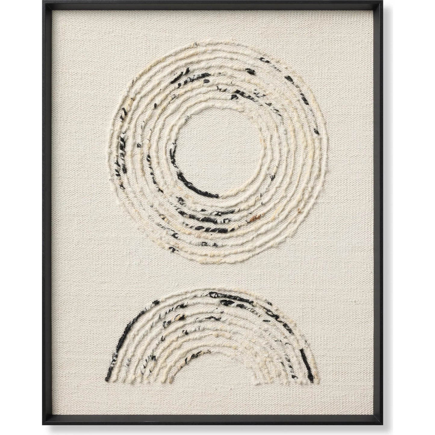 000 SI-2628821 | Primary Silo | Verse Wall Decor by Loloi in ivory, black. Made from wool in a unique style.
