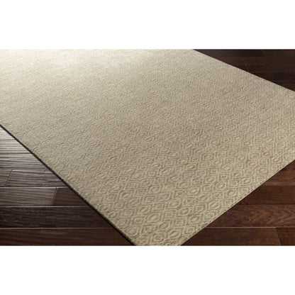 Astara ASA-1000 Rug by Surya in medium gray, light sage. Made from 100% wool in a unique style.