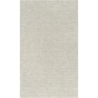 Astara ASA-1000 Rug by Surya in medium gray, light sage. Made from 100% wool in a unique style.