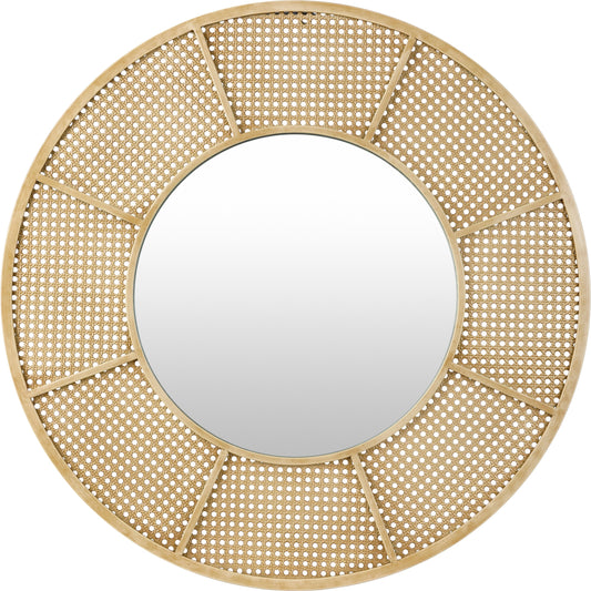 Anassa Mirror - 32889 by Surya in frame: khaki and distressed. Made from frame: metal, substrate: manufactured wood in a cottage & farmhouse style.