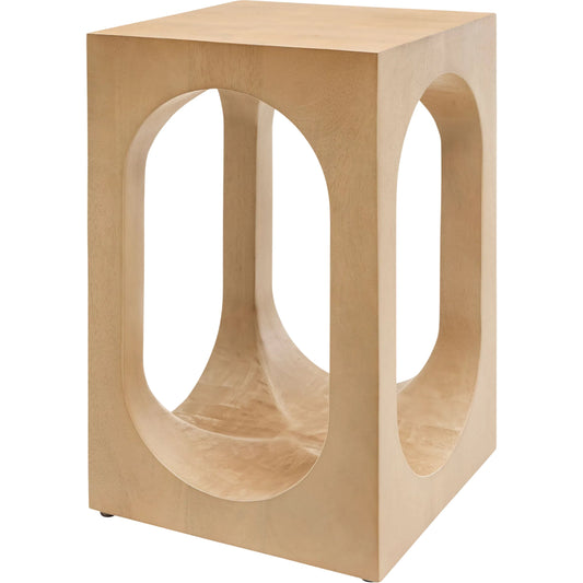 Asner End Table by Surya. Made from mango wood in a transitional style.