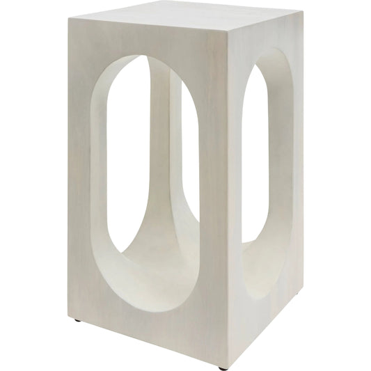 Asner End Table by Surya. Made from mango wood in a transitional style.