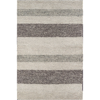 Asos ASS-2300 Rug by Surya in charcoal, medium gray, light gray. Made from 80% wool, 20% cotton in a unique style.