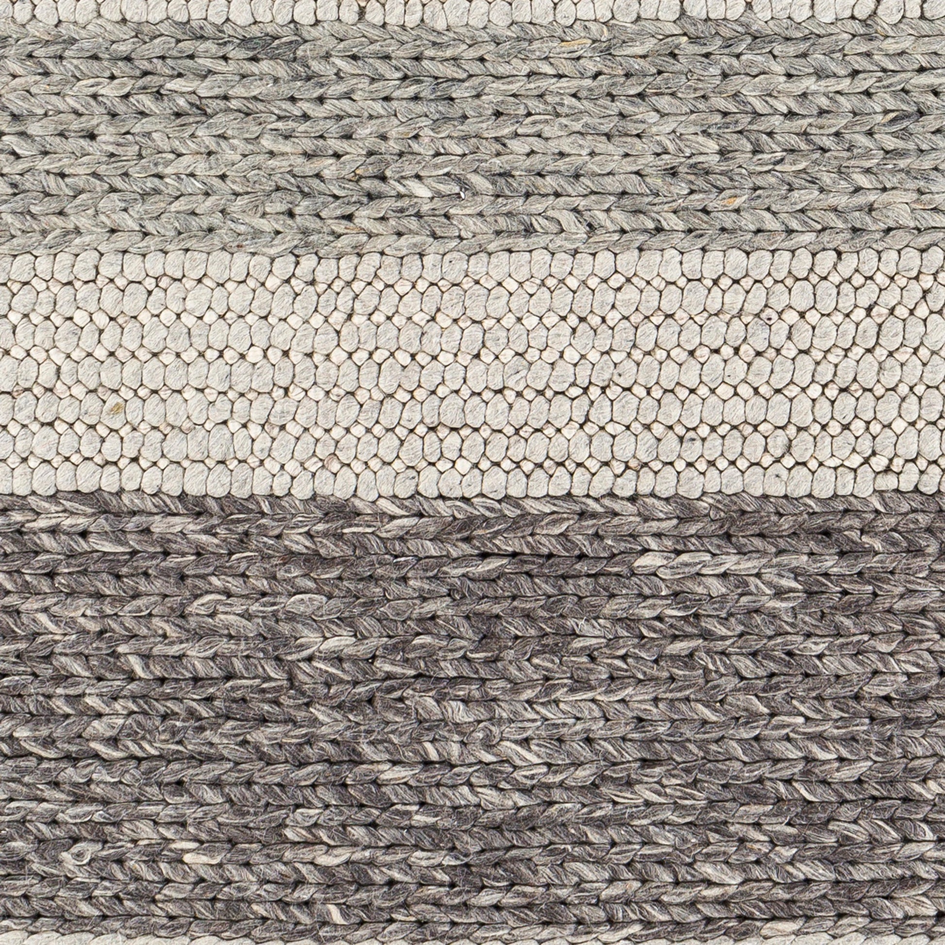 Asos ASS-2300 Rug by Surya in charcoal, medium gray, light gray. Made from 80% wool, 20% cotton in a unique style.