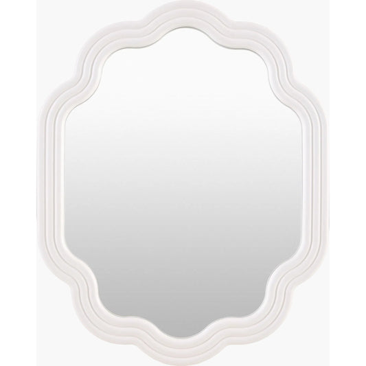 Aysun Accent Mirror by Livabliss in gloss, high. Made from manufactured wood in a unique style.