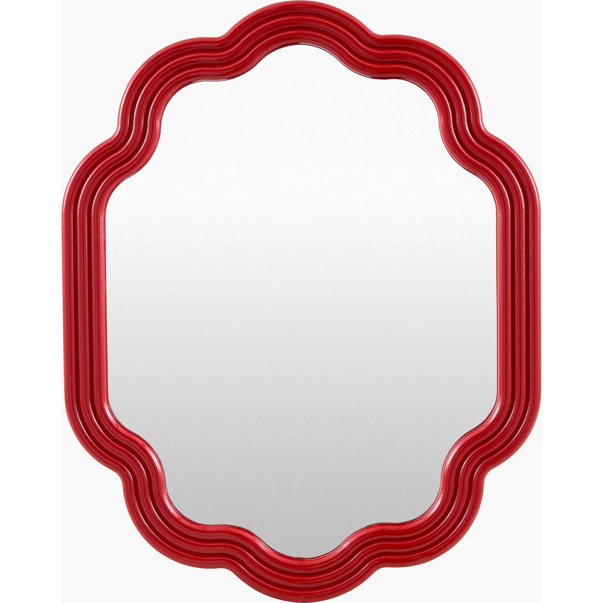 Aysun Accent Mirror by Livabliss in gloss, high. Made from manufactured wood in a unique style.