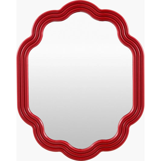 Aysun Accent Mirror by Livabliss in gloss, high. Made from manufactured wood in a unique style.