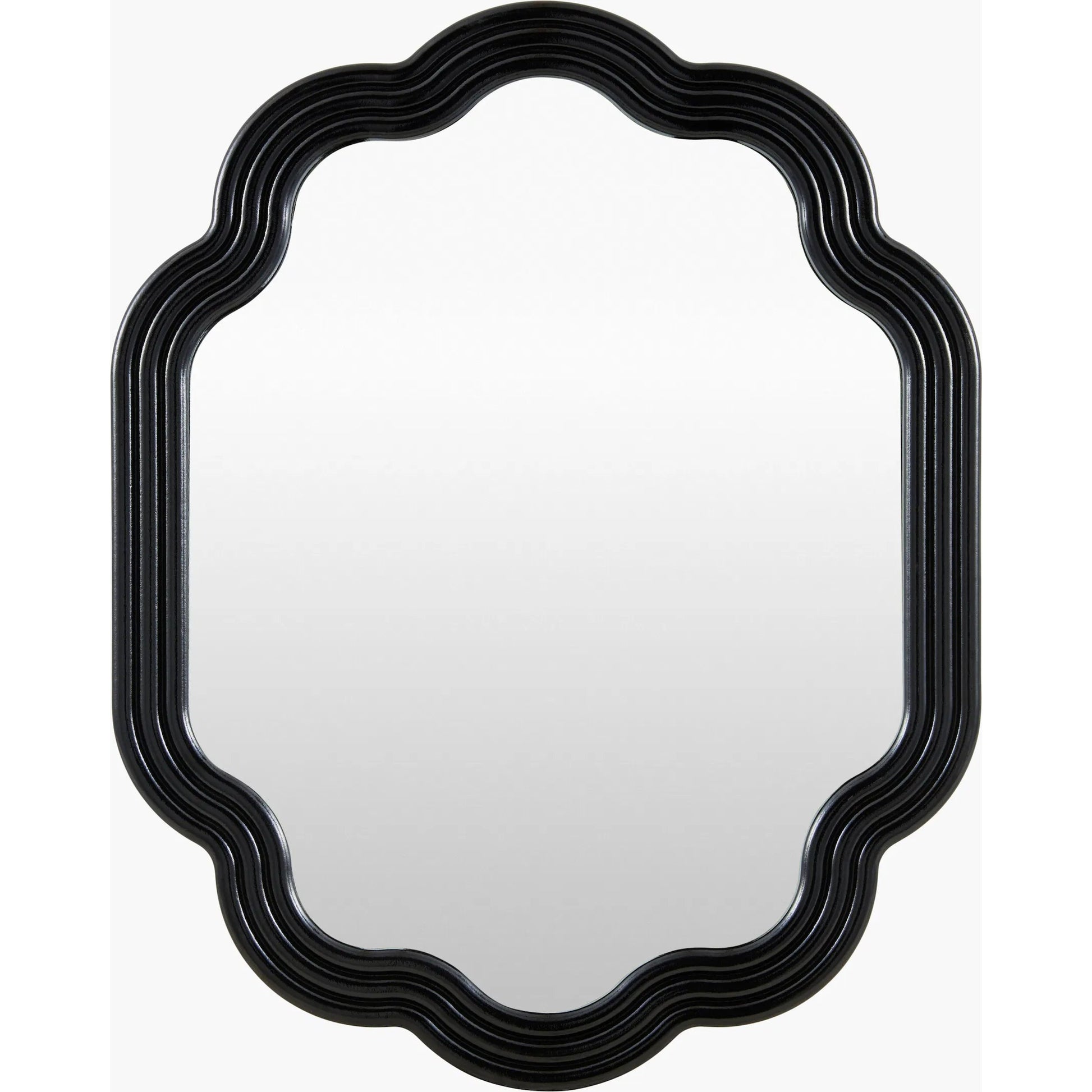 Aysun Accent Mirror by Livabliss in gloss, high. Made from manufactured wood in a unique style.