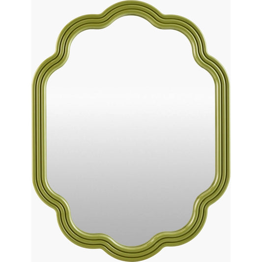 Aysun Accent Mirror by Livabliss in gloss, high. Made from manufactured wood in a unique style.