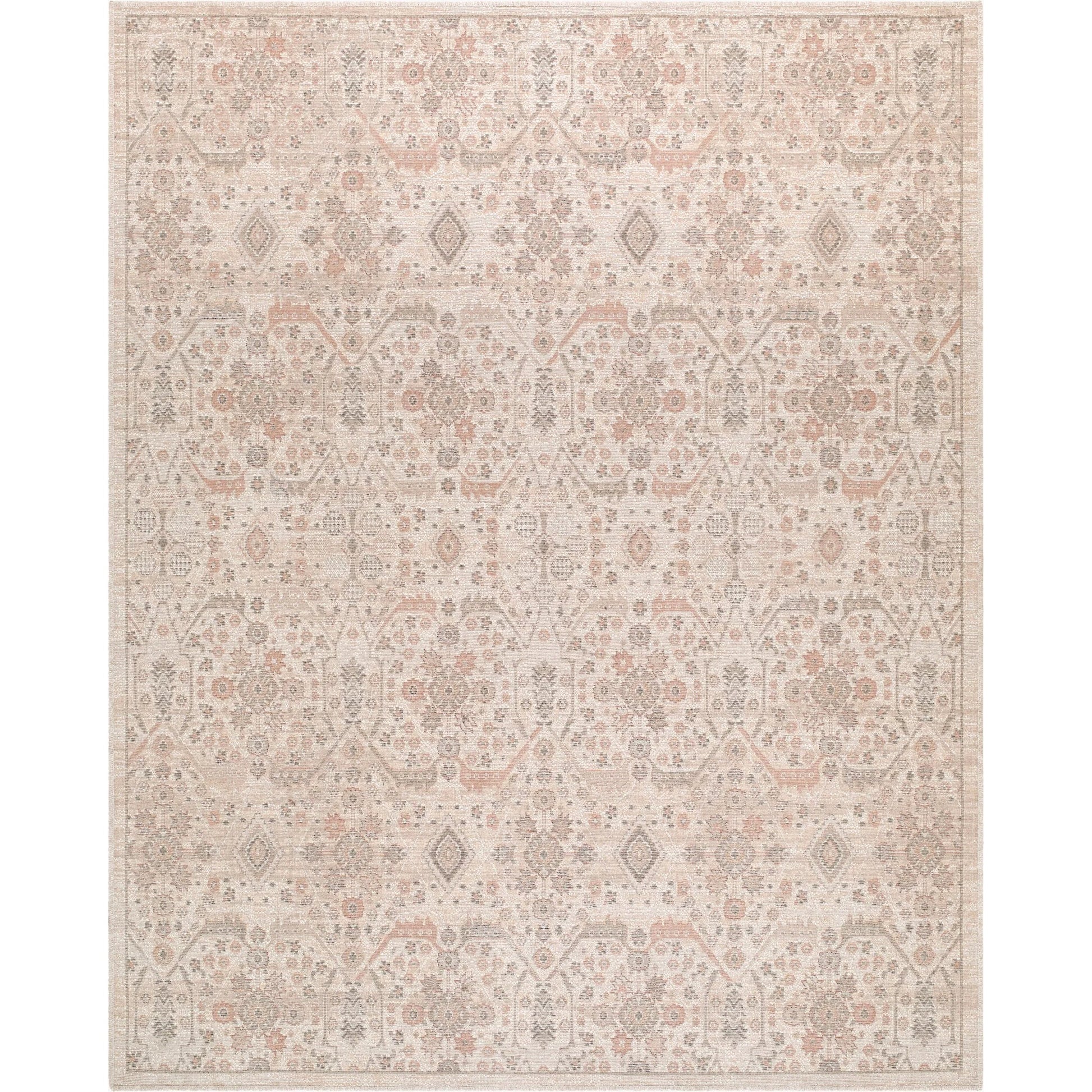 Aston Villa ASV-2304 Rug by Livabliss in ivory, blush, taupe, sandstone, slate gray. Made from polyester in a unique style.