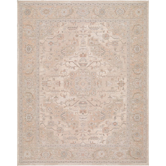 Aston Villa ASV-2308 Rug by Livabliss in sandstone, taupe, ivory, slate gray, terracotta. Made from polyester in a unique style.