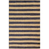 Navy, Beige / 2'3" x 3'9"