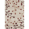 Tan, Brown, Dark Brown, Burgandy / 2' x 3'