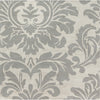 Ivory, Gray / 6' Square