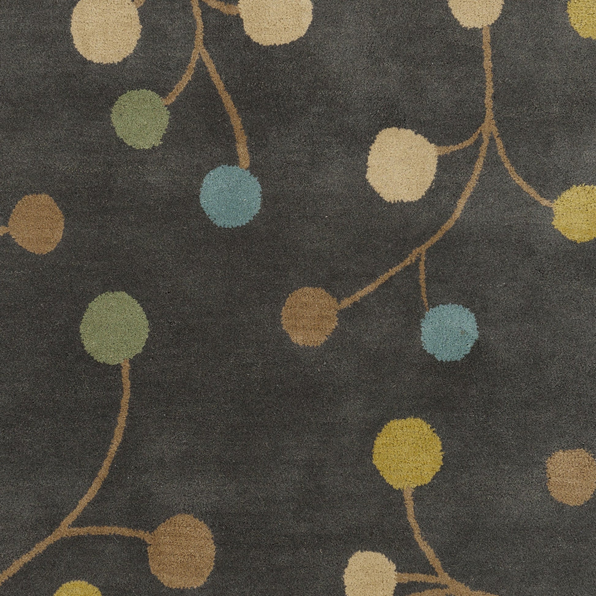 Athena ATH-5107 Rug by Surya in taupe, aqua, light brown. Made from 100% wool in a unique style.
