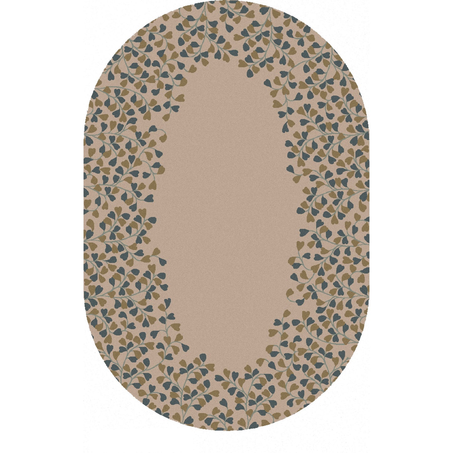 026 47197-12276 | Additional Silo | Athena ATH-5117 Rug by Surya in beige, medium brown, charcoal, denim. Made from 100% wool in a unique style.