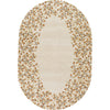 Light Beige, Dark Brown, Burnt Orange, Tan / 9' x 12'