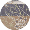 Lavender, Tan, Light Gray, Light Sage, Beige / 9'9" Round