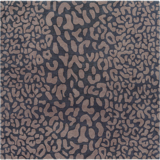 Athena Rug - 6473 by Surya in brown, charcoal. Made from face: 100% wool in a unique style.