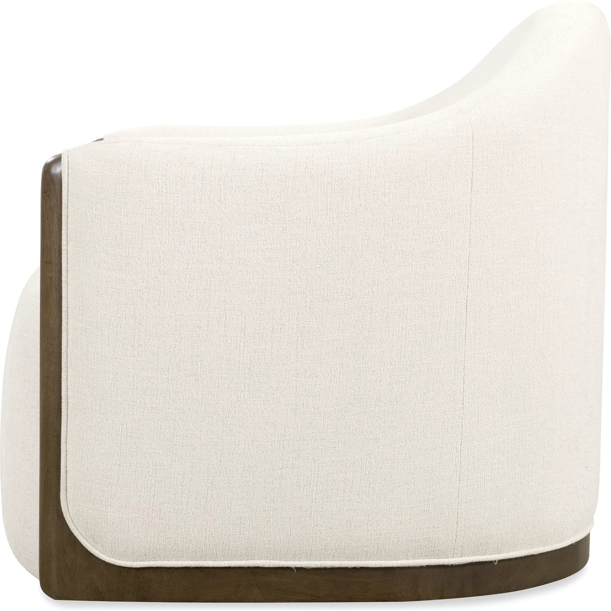 Cora Swivel Chair by Hooker Furniture in dark wood. Made from unique in a modern style.
