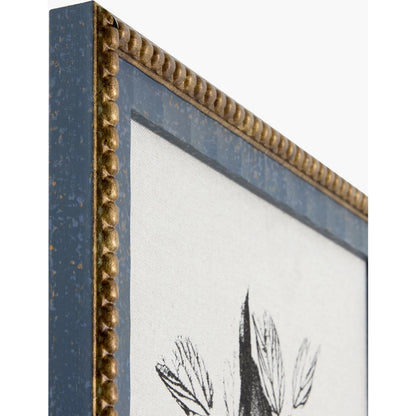 Auden Framed Art (Set of 6) by Livabliss in charcoal and matte. Made from canvas, polystyrene in a unique style.
