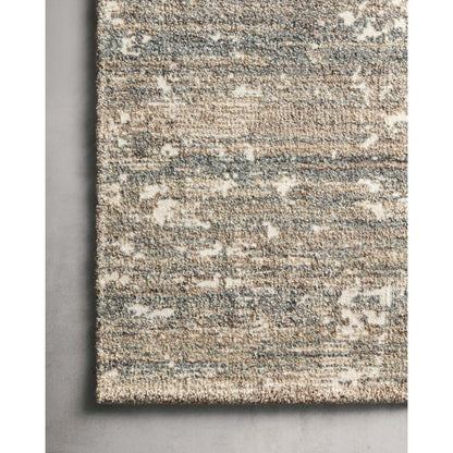 Augustus AGS-06 Rug by Loloi in fog. Made from 70% polypropylene, 30% polyester in a unique style.