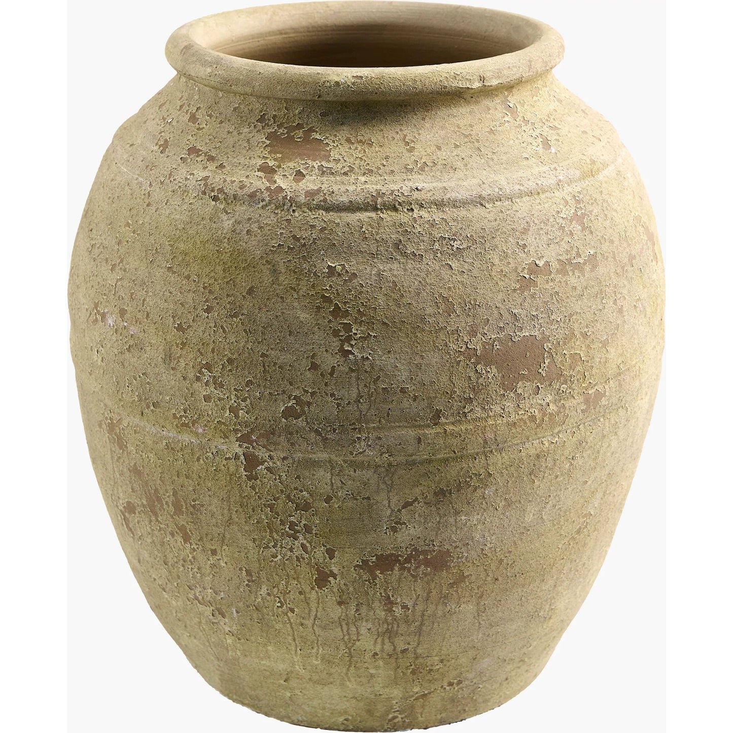 002 SI-2349900,SI-2349901 | Additional Silo | Aarush Vase by Livabliss in rust and glazed. Made from ceramic in a rustic style.