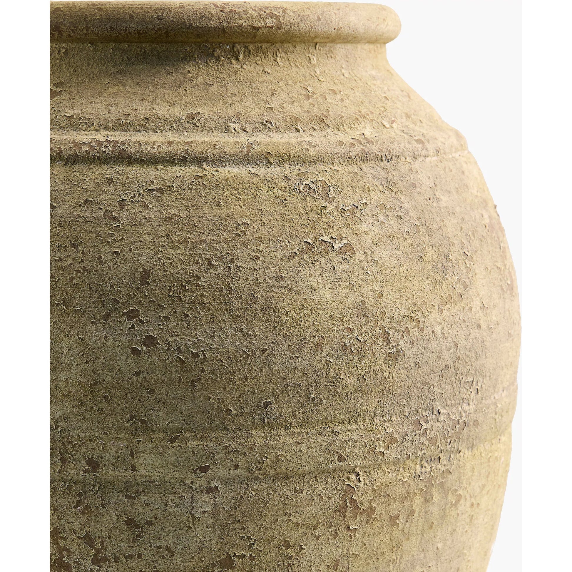 Aarush Vase by Livabliss in rust and glazed. Made from ceramic in a rustic style.