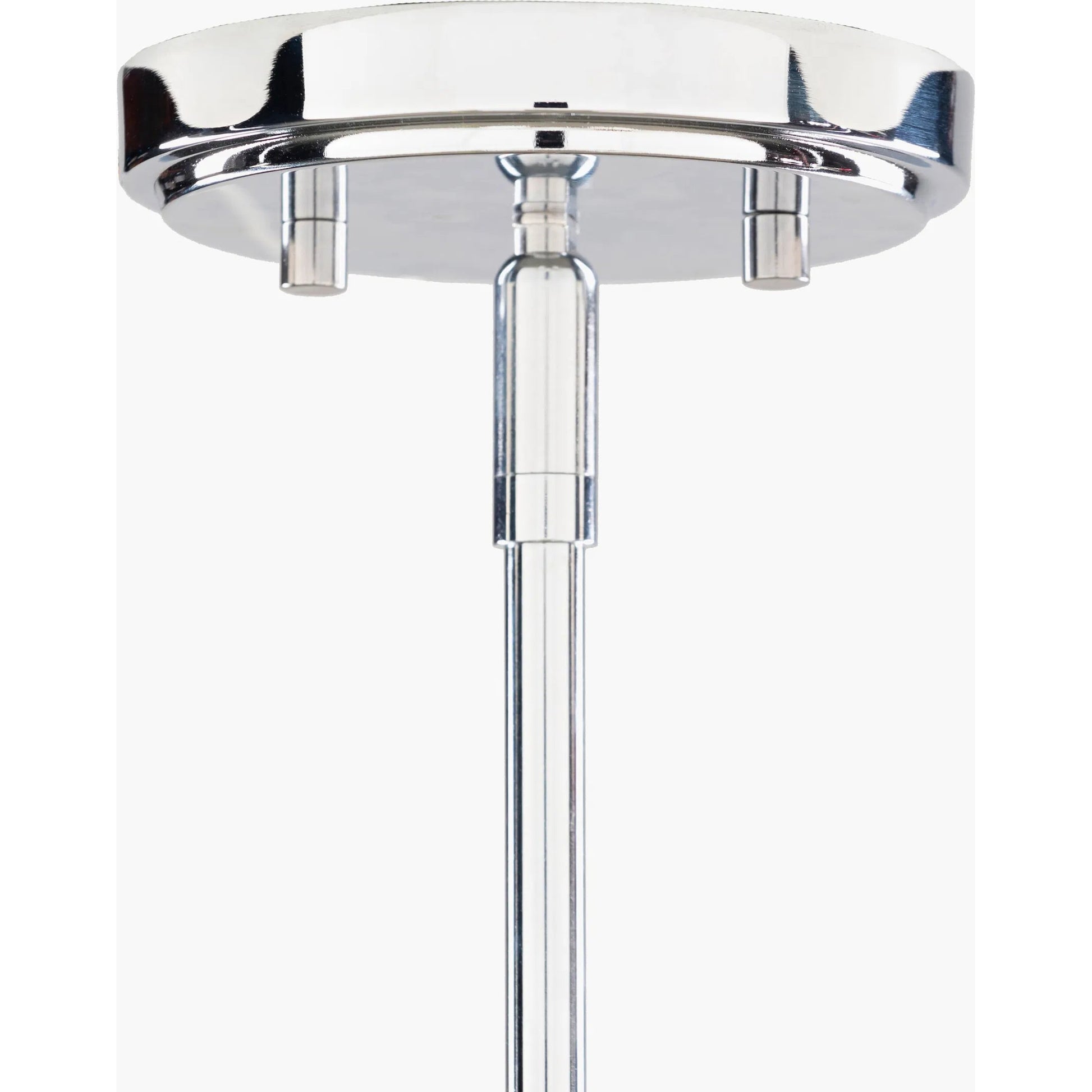 Aurelia Ceiling Light - 23623 by Surya in translucent, teal, metallic nickel. Made from glass, metal in a coastal style.