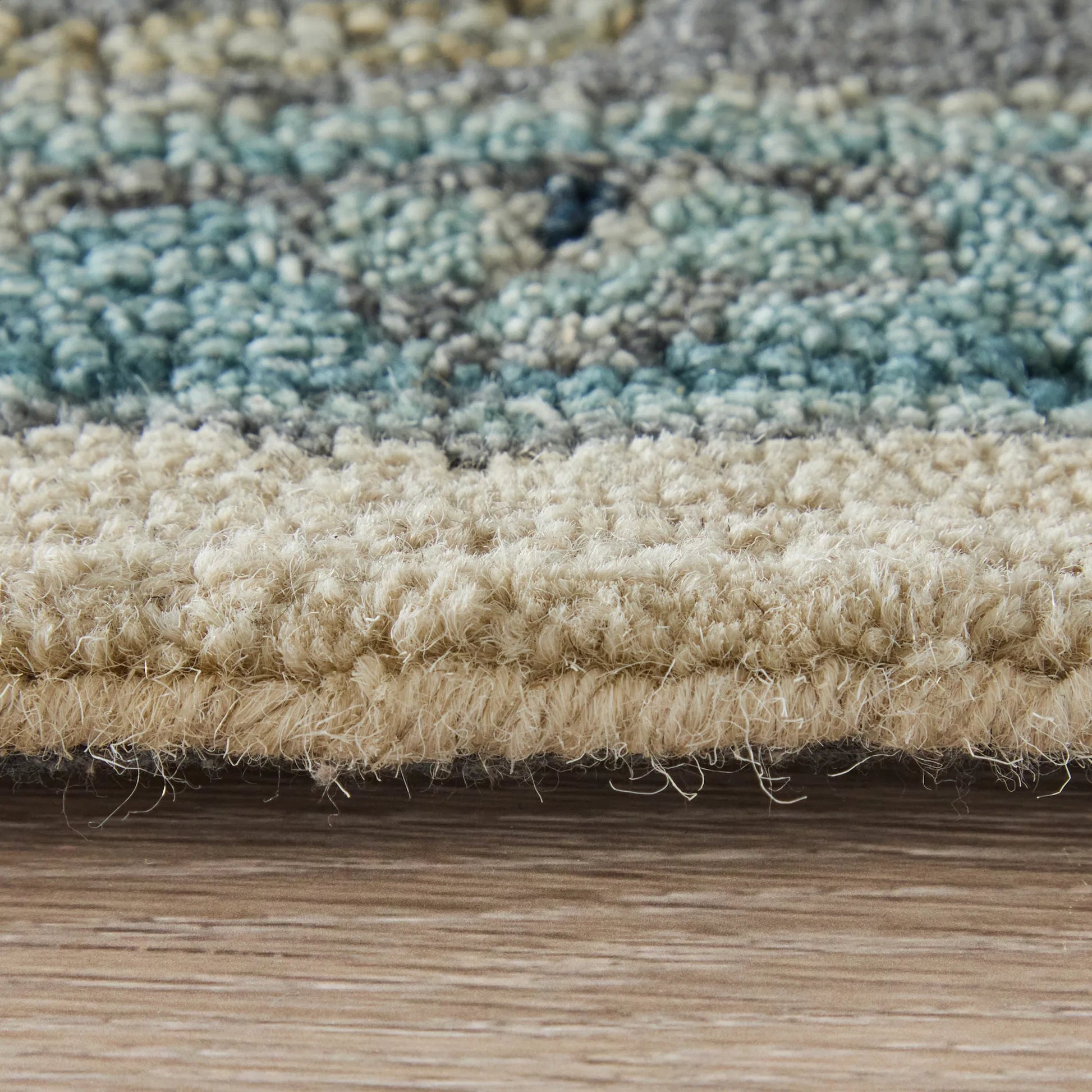 Springfield Traditional & Botanical SPF8A46F Rug by Feizy in blue, gray, ivory. Made from wool in a unique style.