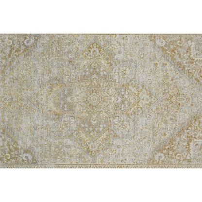 Aura Oriental Rug - 3734F by Feizy in ivory, gold. Made from polyester, polypropylene in a unique style.