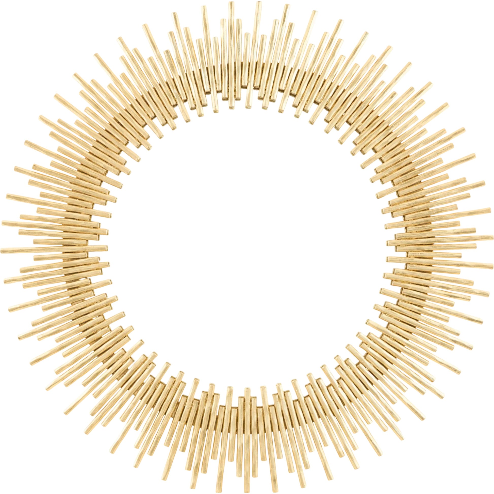 Auriga Accent Mirror by Surya. Made from iron in a modern style.