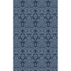 Navy, Light Gray, Dark Blue / 5' x 7'6"