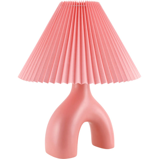 Alvik Accent Table Lamp by Livabliss. Made from ceramic, linen, plastic in a unique style.