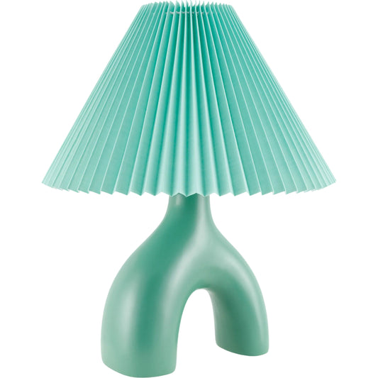 Alvik Accent Table Lamp by Livabliss. Made from ceramic, linen, plastic in a unique style.